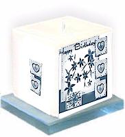 Candles for Christmas, Weddings and Christenings as a personalised present or gift.